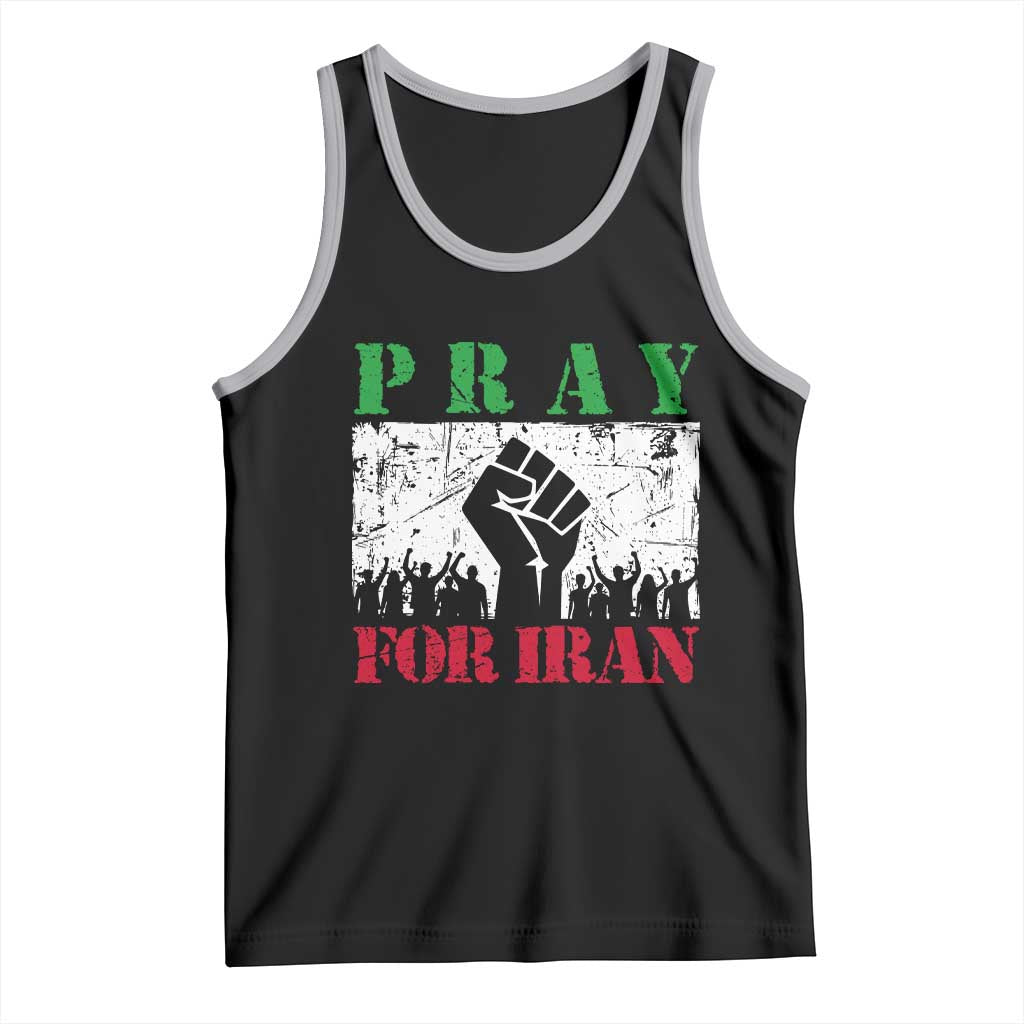 Pray For Iran Tank Top Support Iranian People Peace