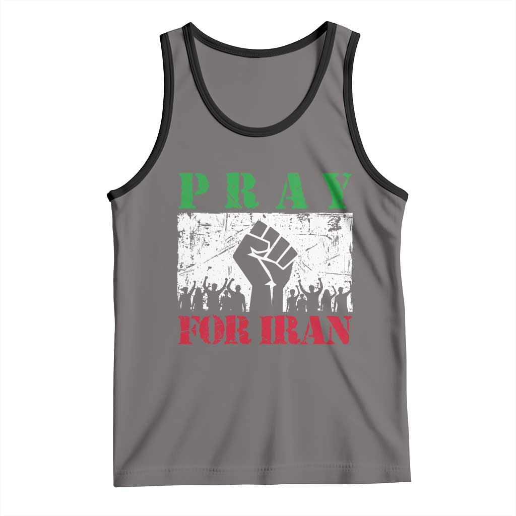 Pray For Iran Tank Top Support Iranian People Peace