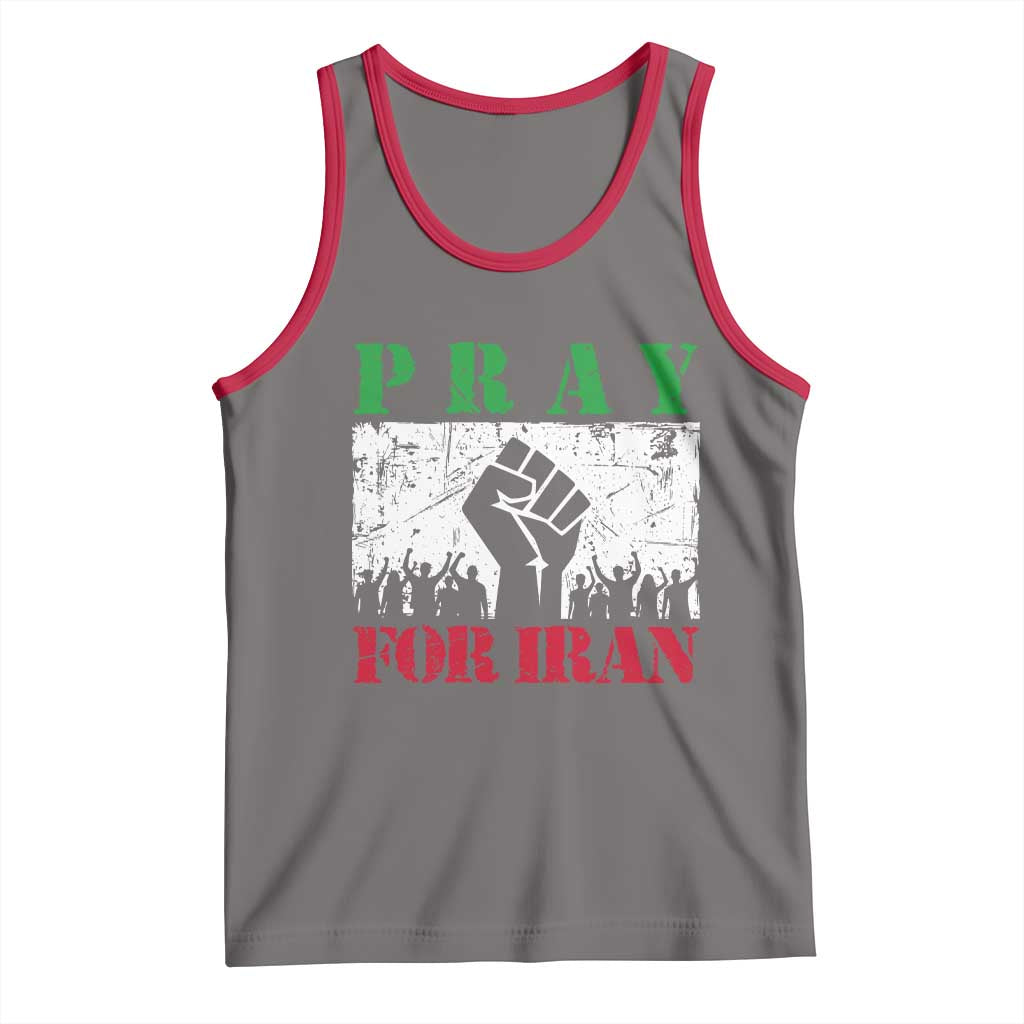 Pray For Iran Tank Top Support Iranian People Peace