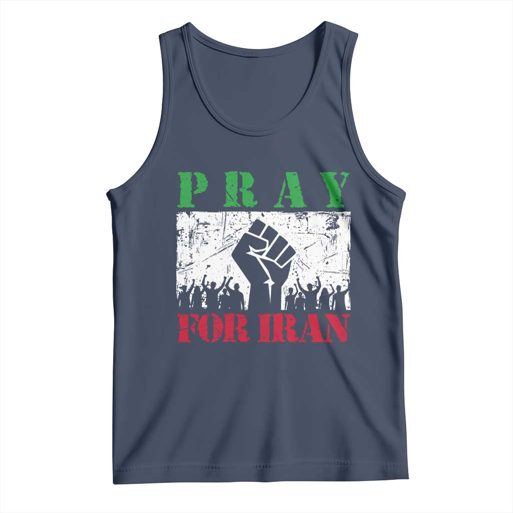 Pray For Iran Tank Top Support Iranian People Peace