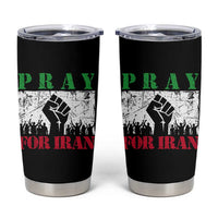 Pray For Iran Tumbler Cup Support Iranian People Peace