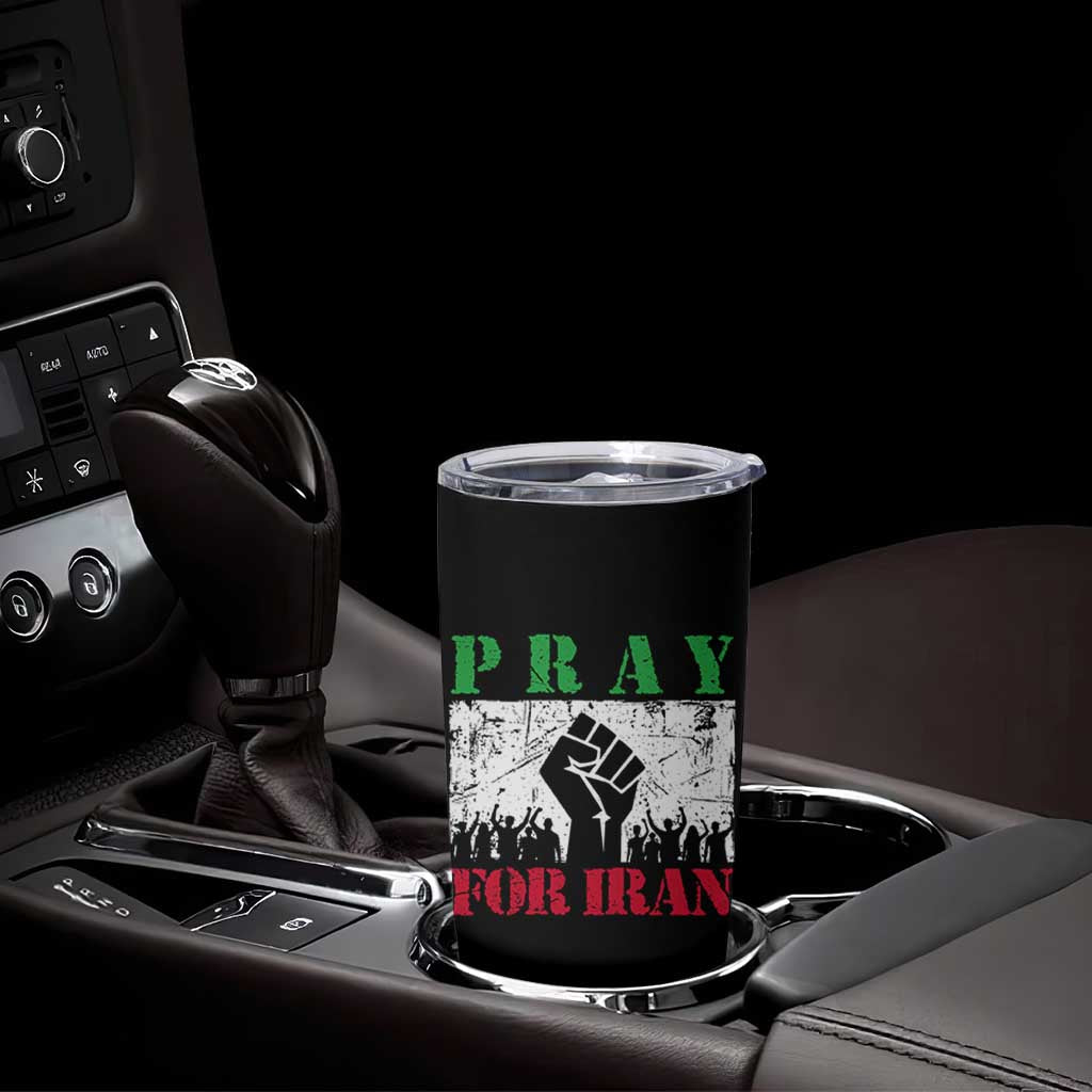 Pray For Iran Tumbler Cup Support Iranian People Peace