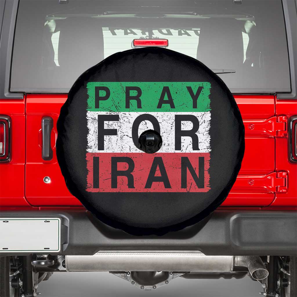 Pray For Iran Spare Tire Cover Support Peace For Iran
