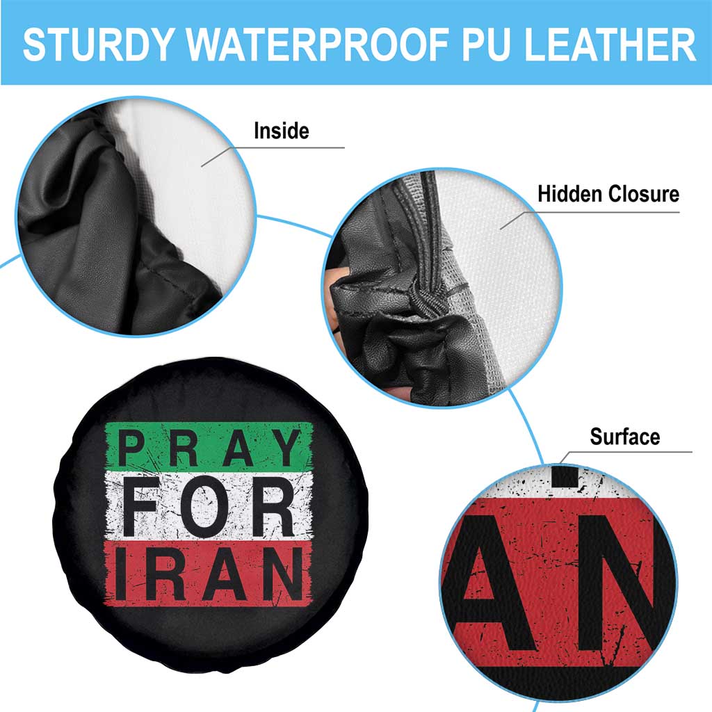 Pray For Iran Spare Tire Cover Support Peace For Iran