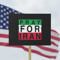Pray For Iran Protest Sign Support Peace For Iran