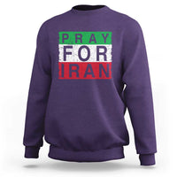 Pray For Iran Sweatshirt Support Peace For Iran