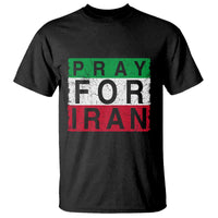 Pray For Iran T Shirt Support Peace For Iran