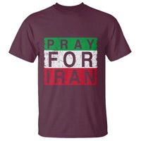 Pray For Iran T Shirt Support Peace For Iran
