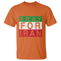 Pray For Iran T Shirt Support Peace For Iran