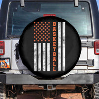 American Flag Basketball Spare Tire Cover USA Sports Fan