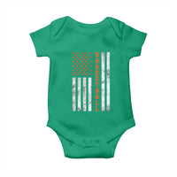 American Flag Basketball Baby Onesie USA Sports Fan