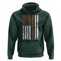 American Flag Basketball Hoodie USA Sports Fan