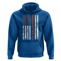 American Flag Basketball Hoodie USA Sports Fan