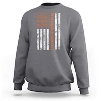 American Flag Basketball Sweatshirt USA Sports Fan