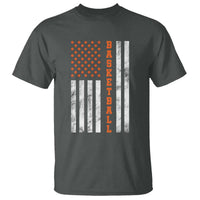 American Flag Basketball T Shirt USA Sports Fan