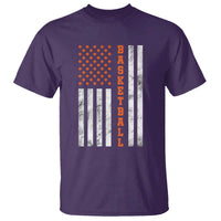 American Flag Basketball T Shirt USA Sports Fan