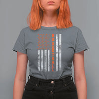 American Flag Basketball T Shirt For Women USA Sports Fan