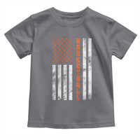 American Flag Basketball Toddler T Shirt USA Sports Fan