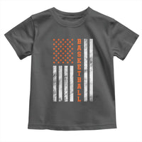American Flag Basketball Toddler T Shirt USA Sports Fan