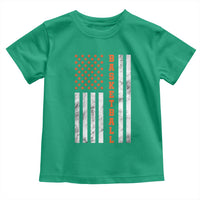 American Flag Basketball Toddler T Shirt USA Sports Fan