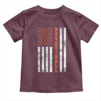 American Flag Basketball Toddler T Shirt USA Sports Fan