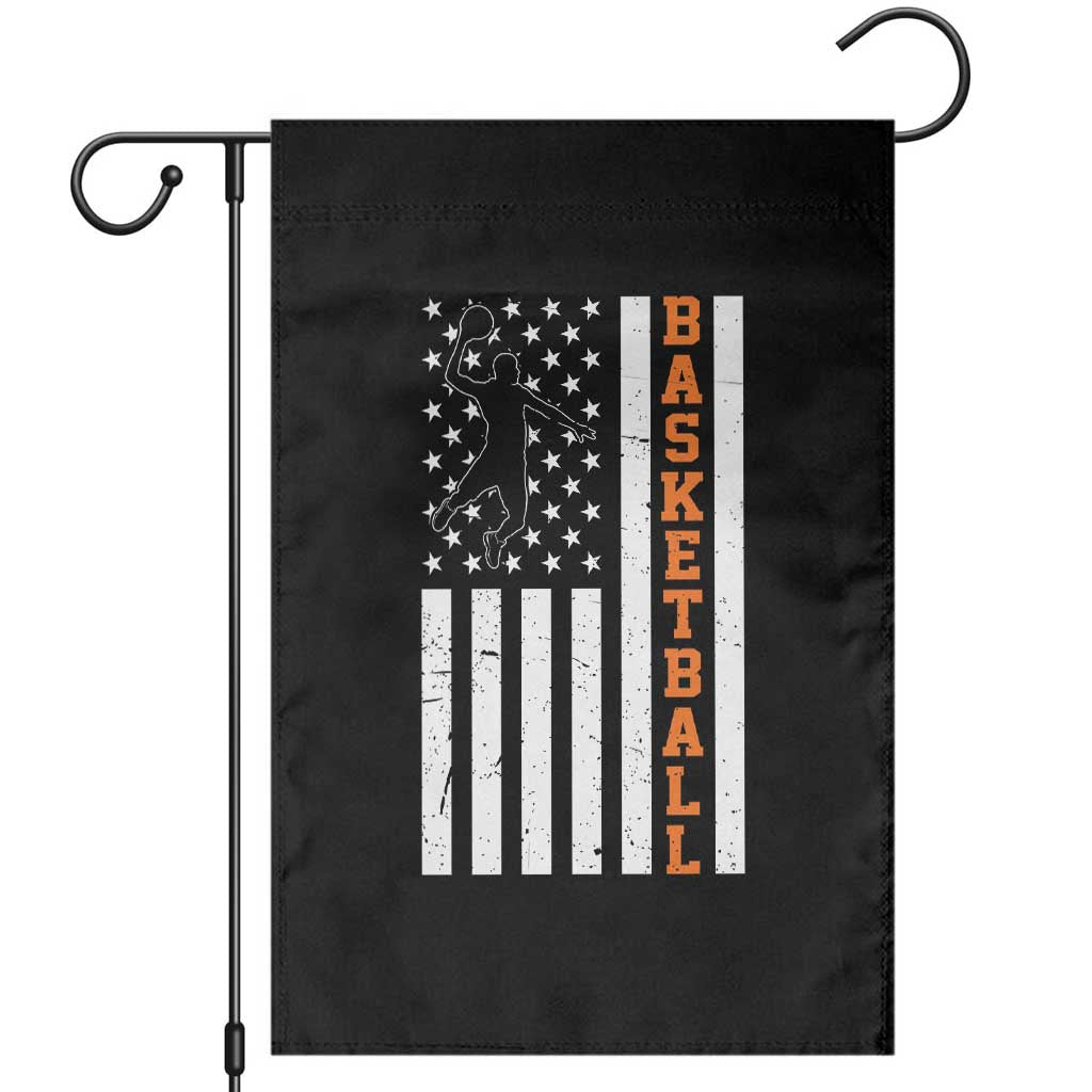 American Flag Basketball Garden Flag Patriotic Sports Lover Gift