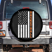 American Flag Basketball Spare Tire Cover Patriotic Sports Lover Gift
