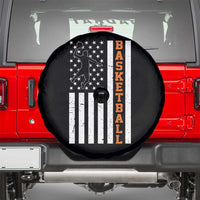 American Flag Basketball Spare Tire Cover Patriotic Sports Lover Gift