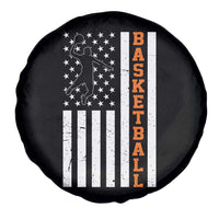 American Flag Basketball Spare Tire Cover Patriotic Sports Lover Gift