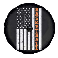 American Flag Basketball Spare Tire Cover Patriotic Sports Lover Gift