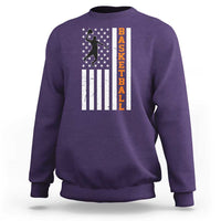 American Flag Basketball Sweatshirt Patriotic Sports Lover Gift