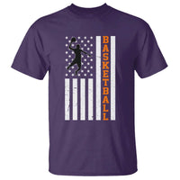 American Flag Basketball T Shirt Patriotic Sports Lover Gift