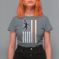 American Flag Basketball T Shirt For Women Patriotic Sports Lover Gift