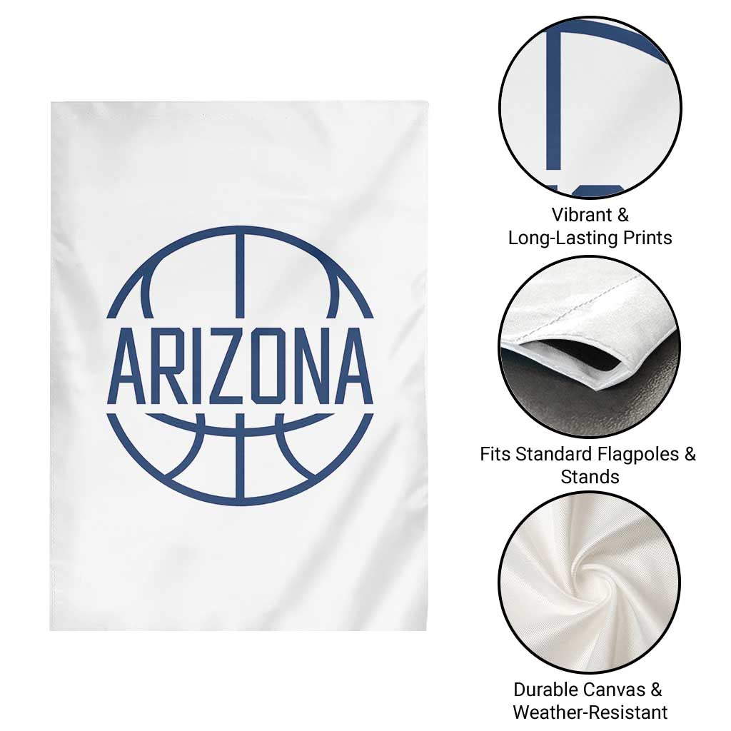 Arizona State Pride Garden Flag Grand Canyon State Basketball Gift