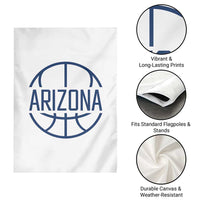 Arizona State Pride Garden Flag Grand Canyon State Basketball Gift