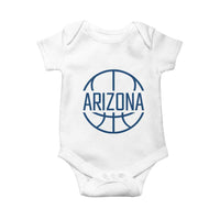 Arizona State Pride Baby Onesie Grand Canyon State Basketball Gift