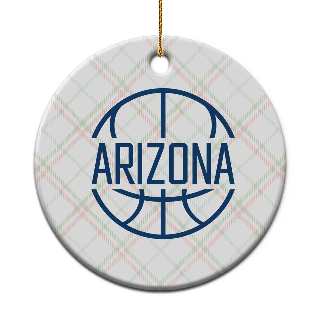 Arizona State Pride Ceramic Ornament Grand Canyon State Basketball Gift
