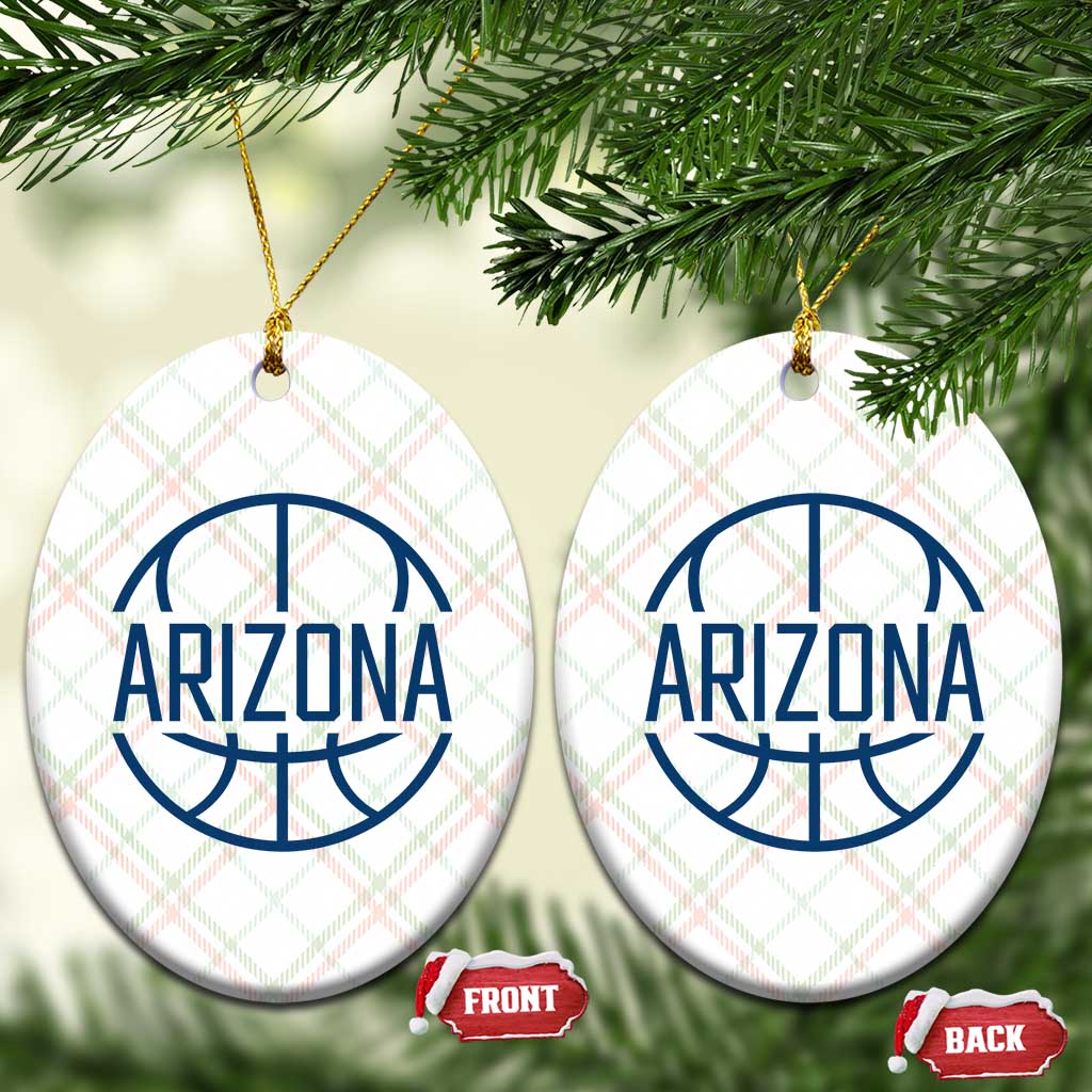 Arizona State Pride Ceramic Ornament Grand Canyon State Basketball Gift