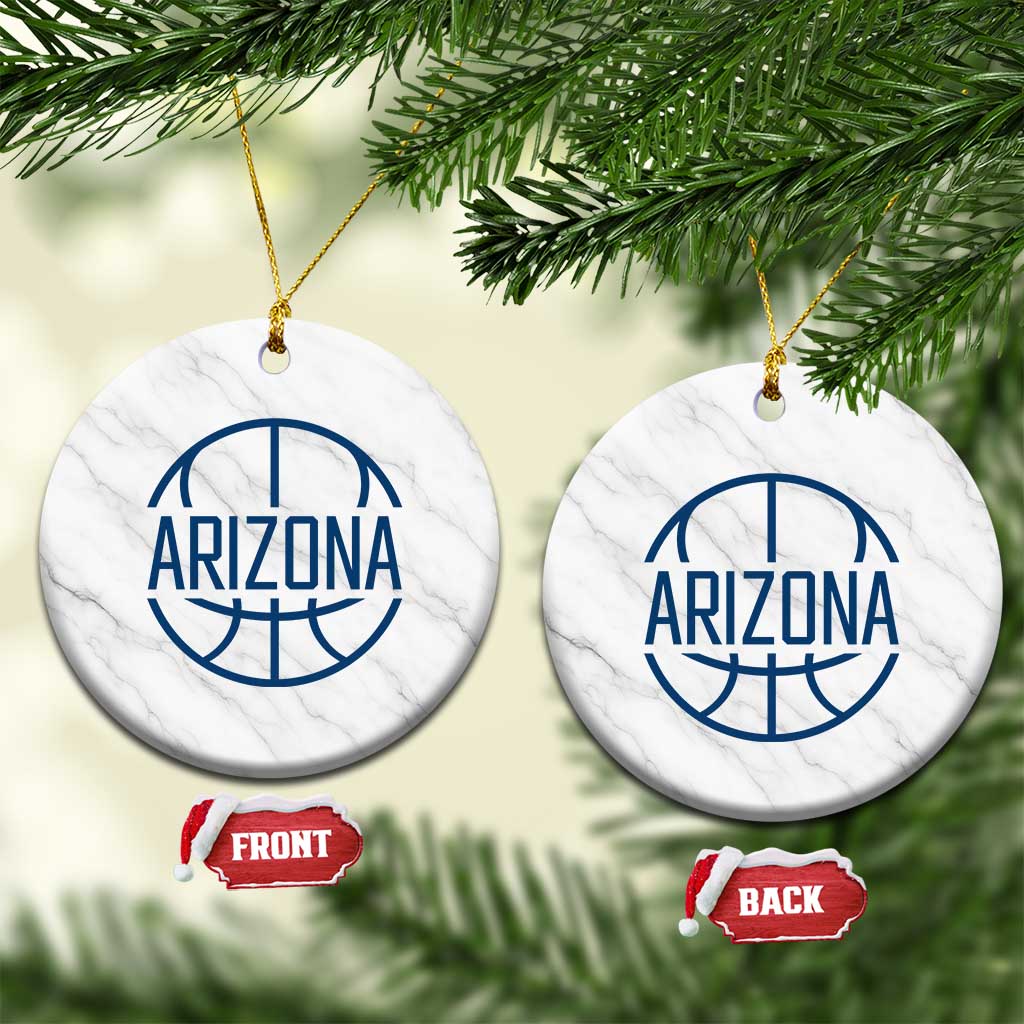 Arizona State Pride Ceramic Ornament Grand Canyon State Basketball Gift