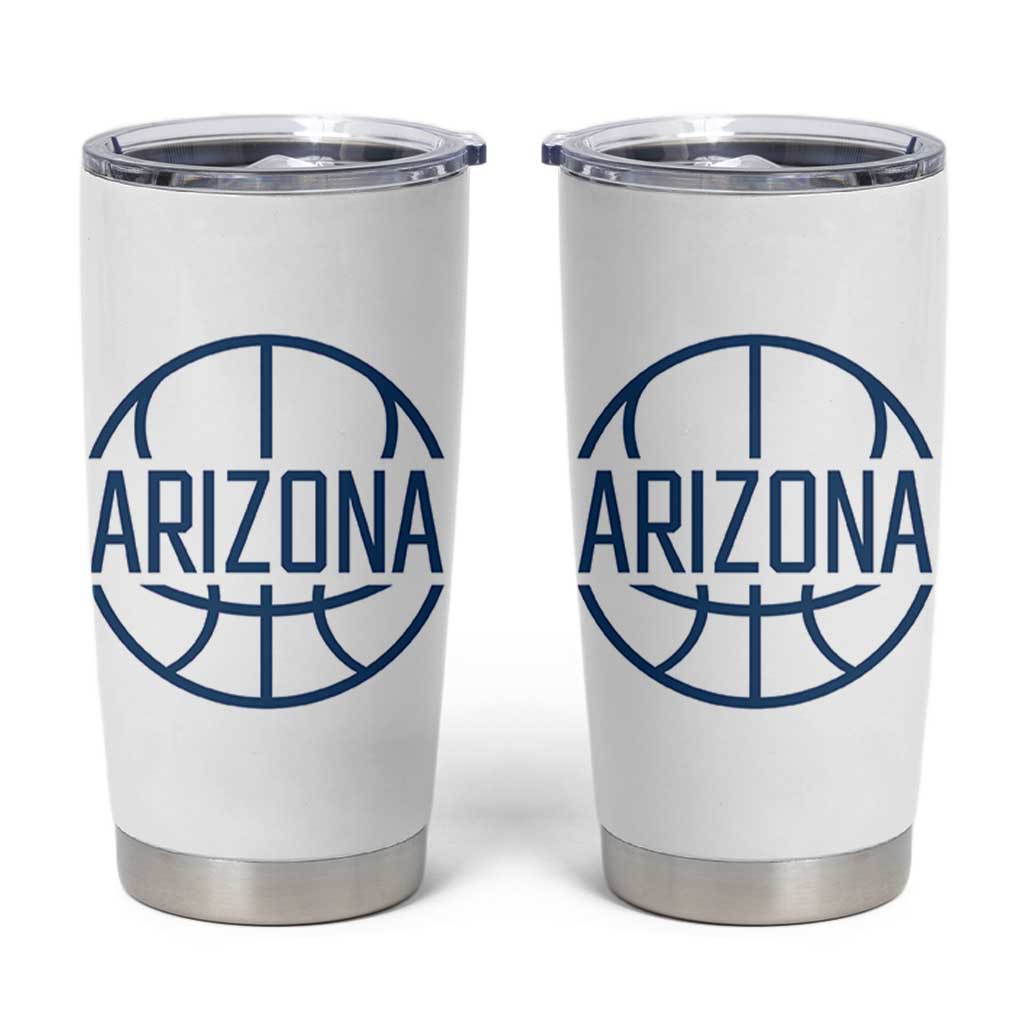 Arizona State Pride Tumbler Cup Grand Canyon State Basketball Gift