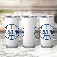 Arizona State Pride Tumbler Cup Grand Canyon State Basketball Gift