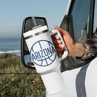 Arizona State Pride Tumbler With Handle Grand Canyon State Basketball Gift