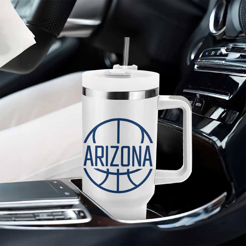 Arizona State Pride Tumbler With Handle Grand Canyon State Basketball Gift
