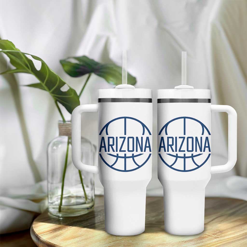 Arizona State Pride Tumbler With Handle Grand Canyon State Basketball Gift