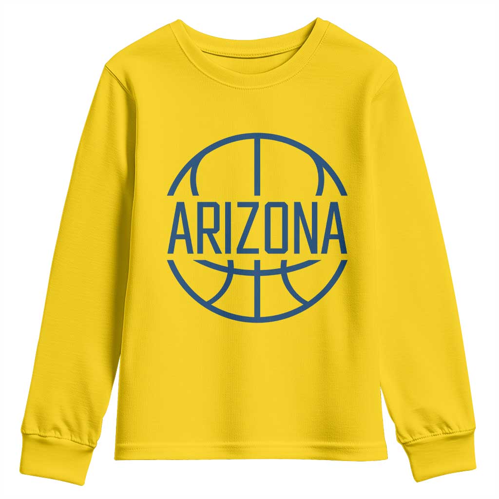 Arizona State Pride Youth Sweatshirt Grand Canyon State Basketball Gift