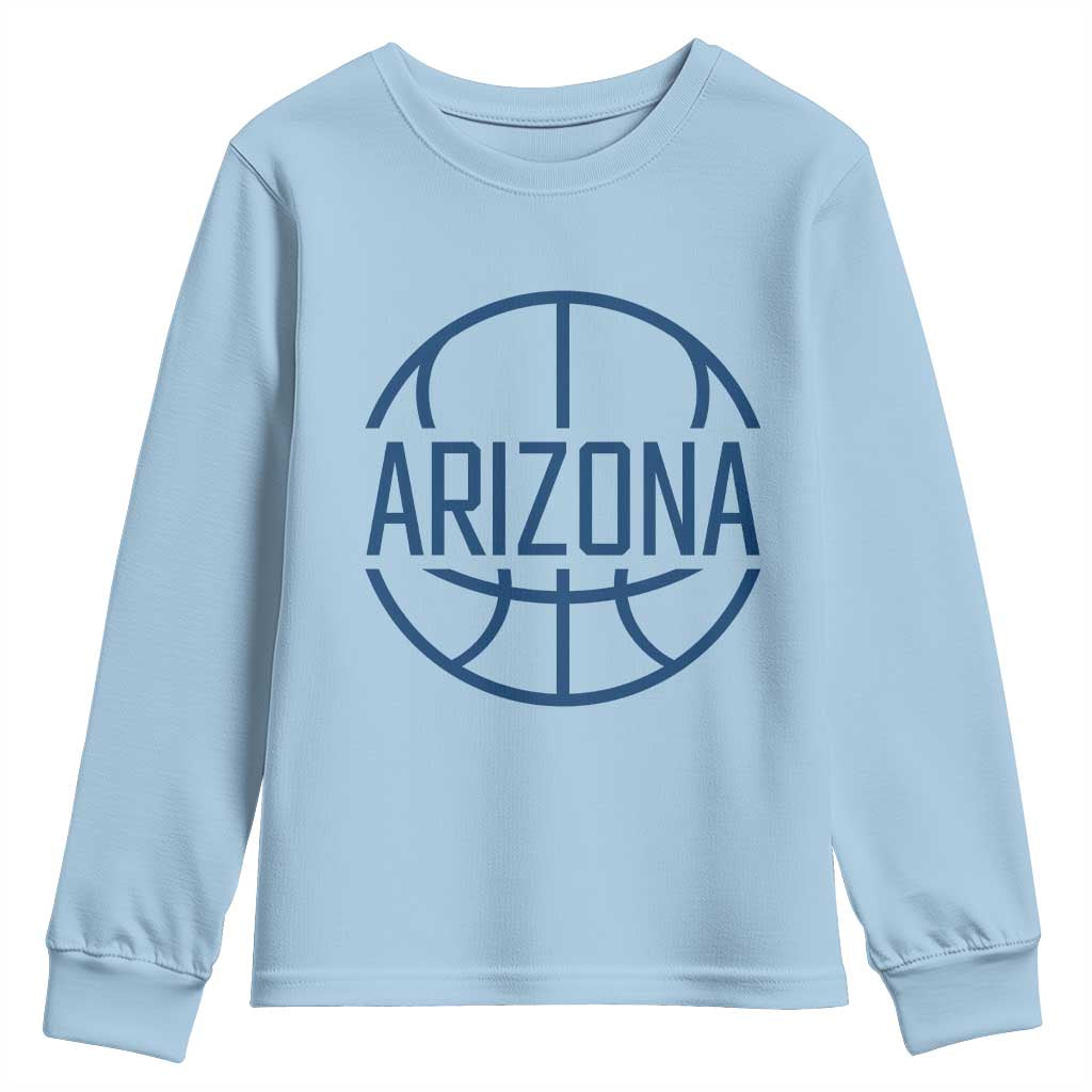 Arizona State Pride Youth Sweatshirt Grand Canyon State Basketball Gift