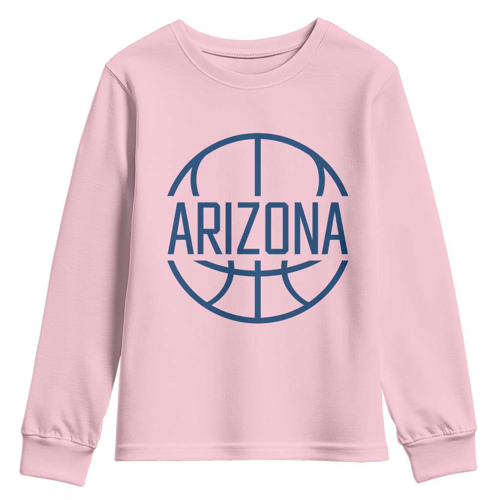 Arizona State Pride Youth Sweatshirt Grand Canyon State Basketball Gift