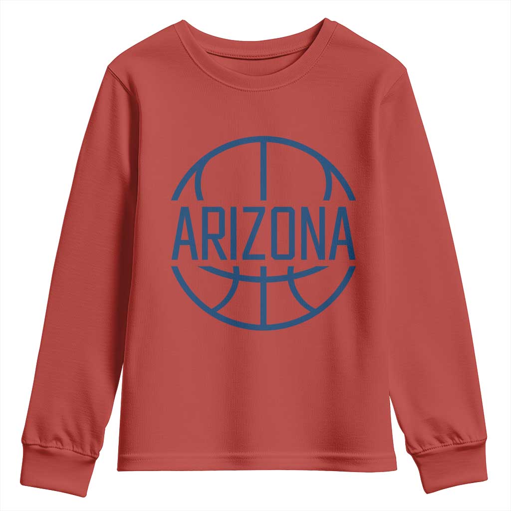 Arizona State Pride Youth Sweatshirt Grand Canyon State Basketball Gift