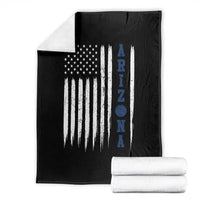 Arizona Patriotic Sports Throw Blanket US Flag Basketball Player Gift