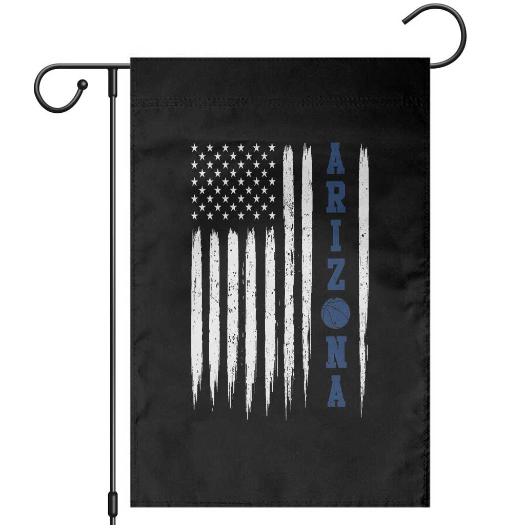 Arizona Patriotic Sports Garden Flag US Flag Basketball Player Gift